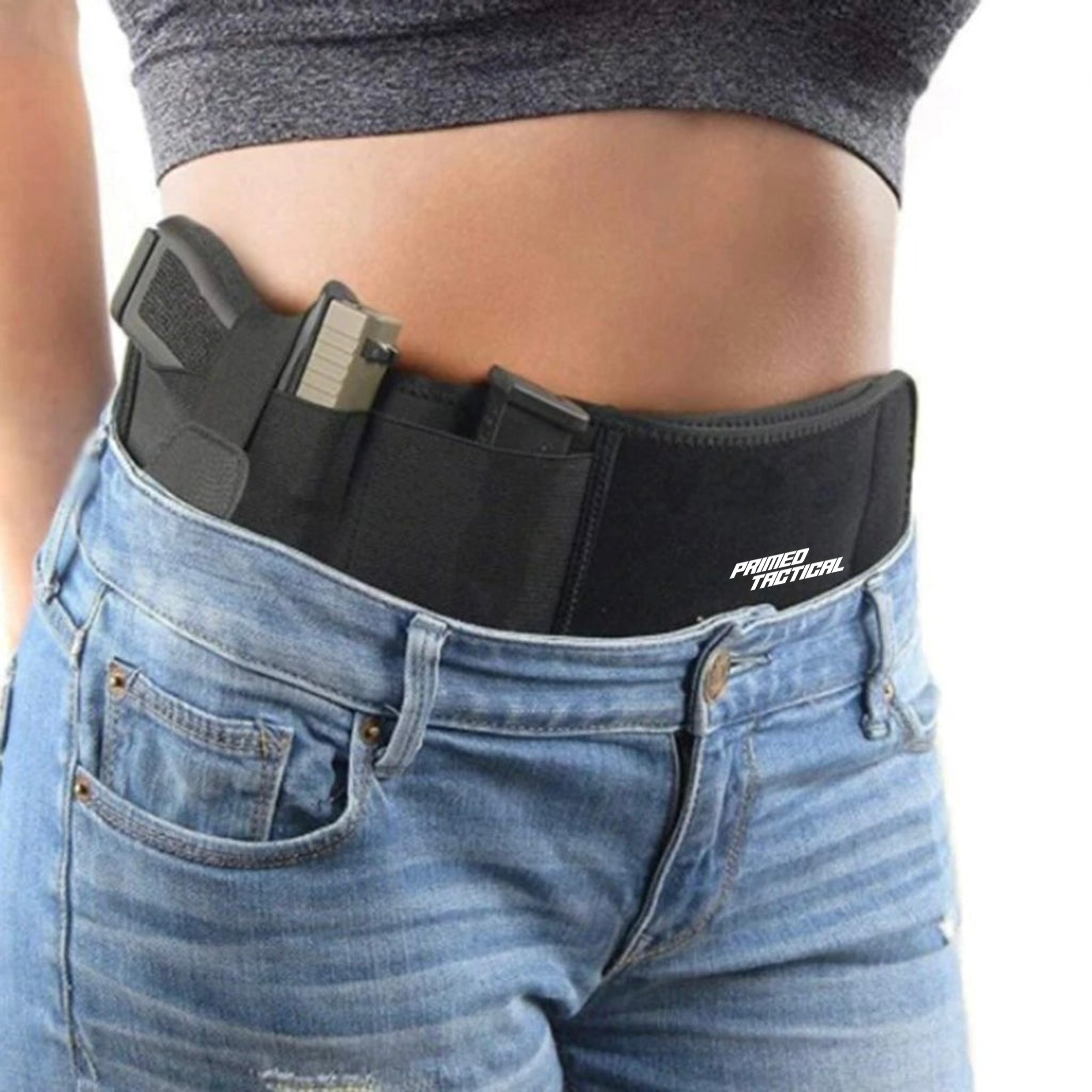 Belly Band Holster for Concealed Carry - Primed Tactical  