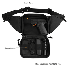 tactical concealed carry fanny pack